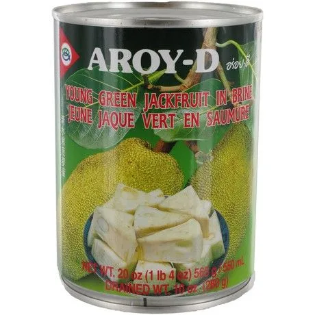 Young green jackfruit in brine 565g