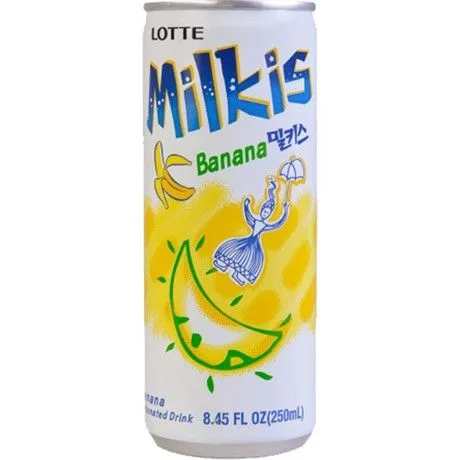 Milkis Soft Drink Banana Can 250ml