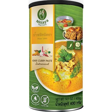 Curry paste yellow Kari vegan 400g