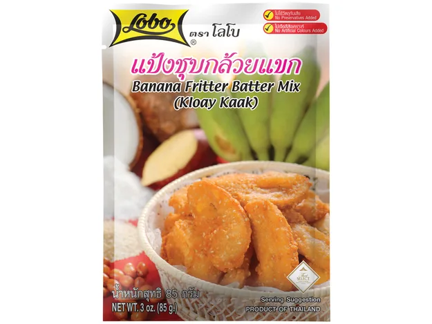 Banana fritter batter mix 85 g