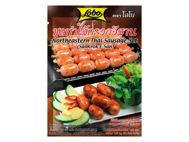 Thai sausage set (Sai krok isan) Lobo 75g