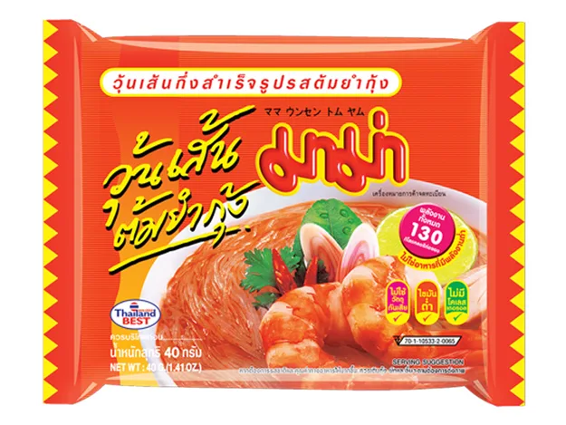 Instant Bean Vermicelli Tom Yam Kung 40g Mama