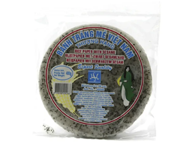 Vietnamese Rice Paper & Black Sesame ø 22 cm 400g