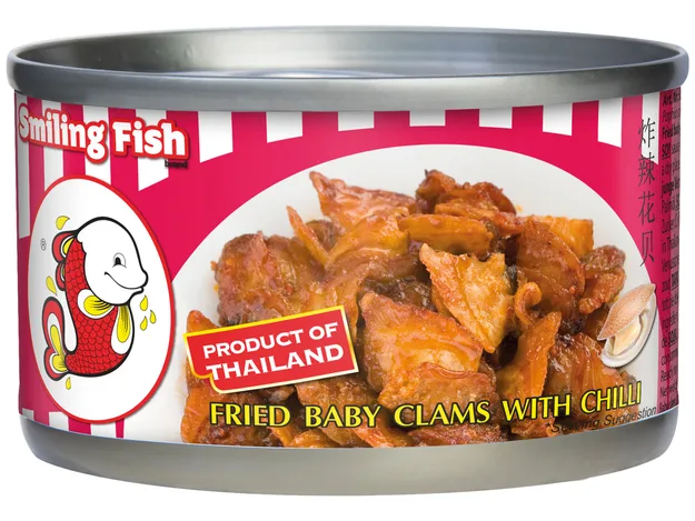 Fried Baby Clams with Chilli 40g