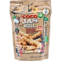 Thai jasmine rice & coconut crispy roll 100g