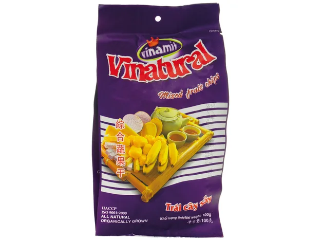 Mixed Fruit and Vegetables Snack 100g
